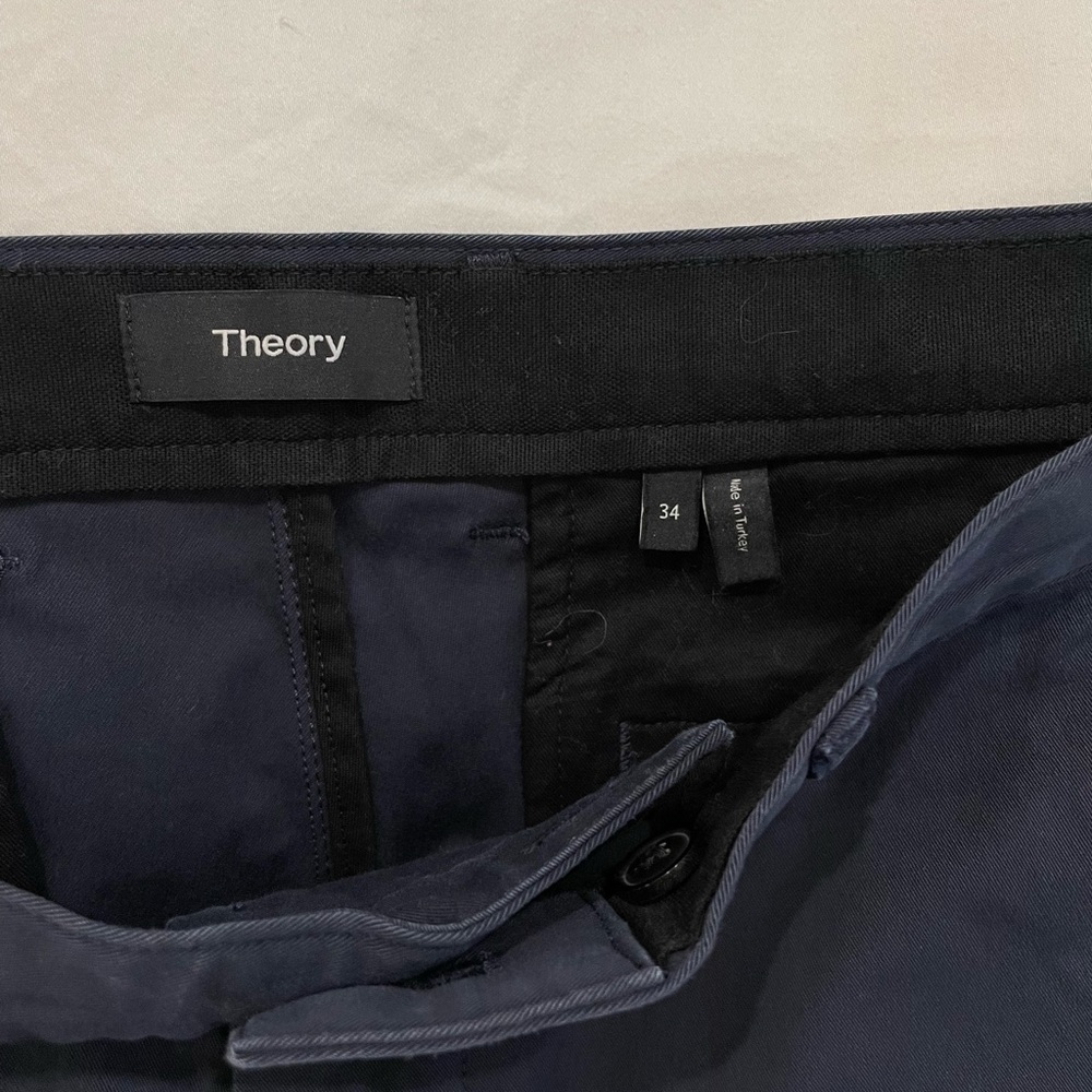 Theory mens navy dress pants